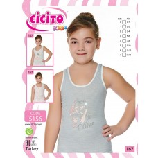 Майка для дівчаток 3 шт Cicito  5156